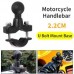  Комплект за монтаж на кормило за мотор с U-образен болт – Скоба с топка 2.2 см